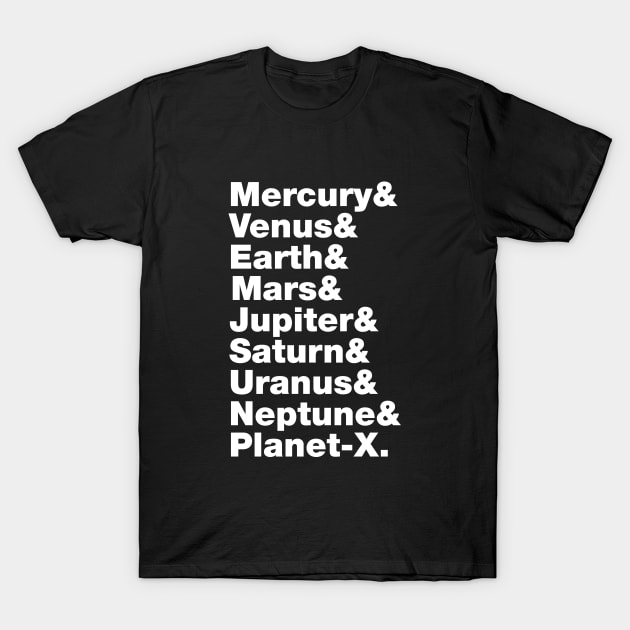 Solar System T-Shirt by tinybiscuits